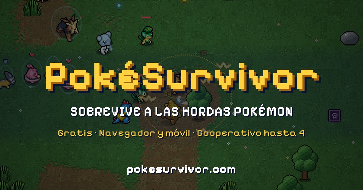 PokéSurvivor 封面：伙伴宝可梦面对虫群